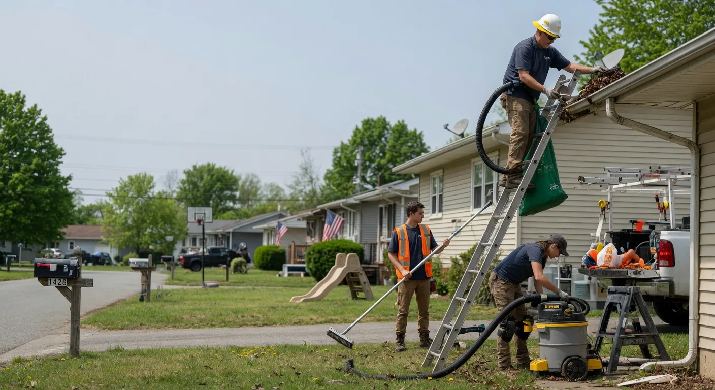 Gutter Installation in Saint Paris, OH near me